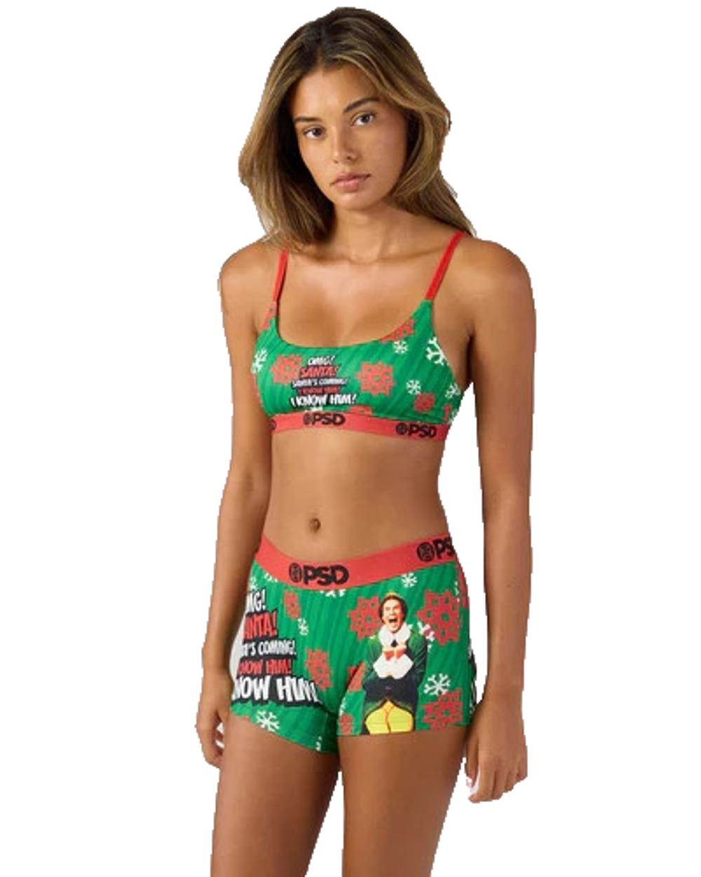 psd underwear Women Elf - I Know Him Boy Short Size: Small